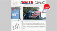 Desktop Screenshot of foleysplumbingandheating.com